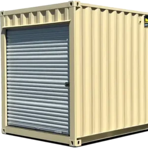 Contenedor de almacenamiento nuevo High Cube de 10 pies con puerta enrollable