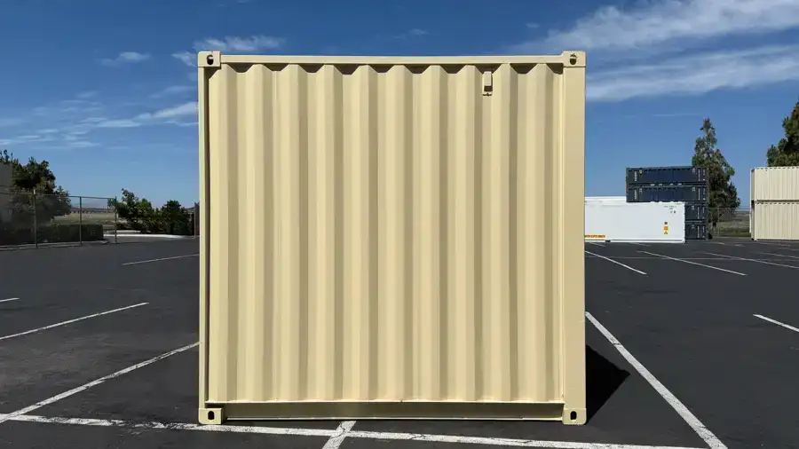 Contenedor de almacenamiento nuevo High Cube de 10 pies con puerta enrollable - Imagen 5