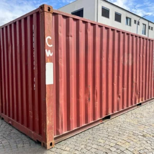 Contenedor High Cube de 20 pies – Ancho para Paletas