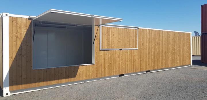 CONTENEDORES BAR 40 PIES EN MADERA - Imagen 5