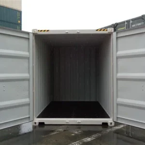 Contenedor marítimo blanco de 10 pies de alto cubo - nuevo