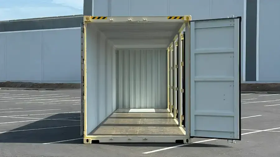 Contenedor marítimo nuevo High Cube de 40 pies con 4 puertas y apertura lateral - Imagen 8