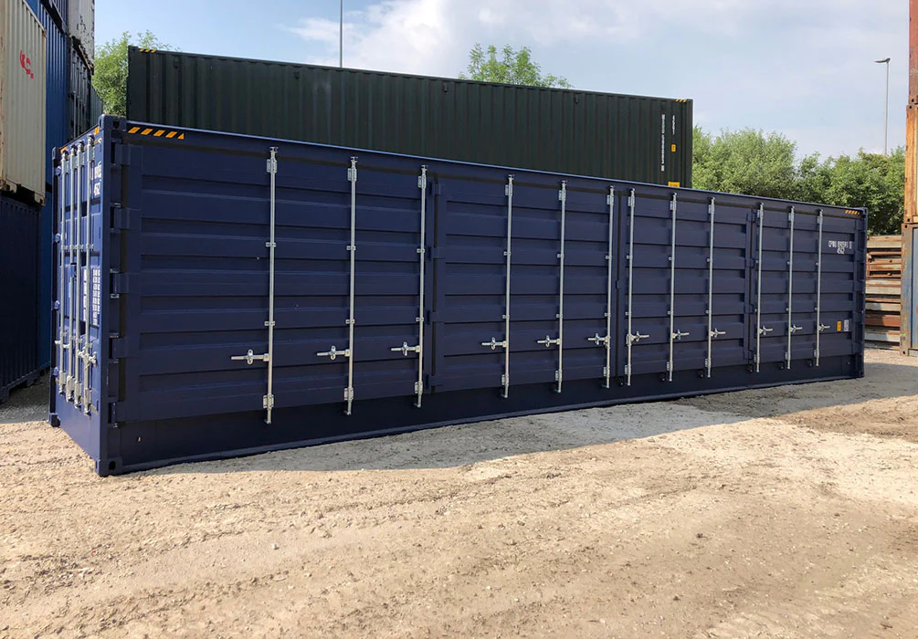 Contenedor High Cube de 40 pies con acceso lateral completo - Imagen 2