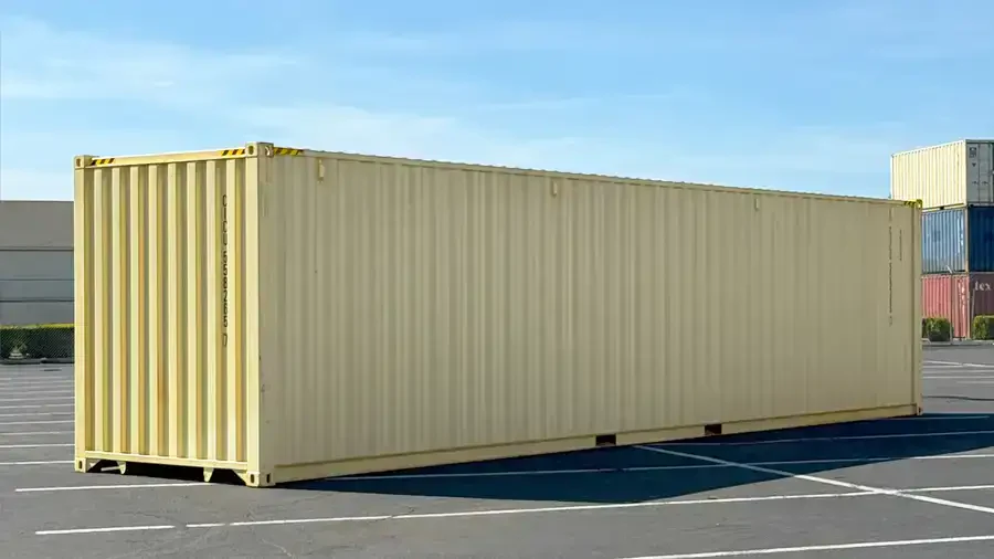 Contenedor marítimo nuevo High Cube de 40 pies con 4 puertas y apertura lateral - Imagen 5