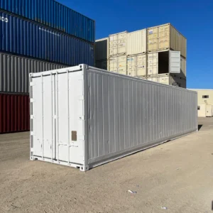 Contenedor frigorífico High Cube 40' de segunda mano - Motor nuevo (enfriador monofásico de 3 CV)