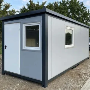 Contenedor Oficina 6,00 X 2,40 Con WC, Ducha y Cocina