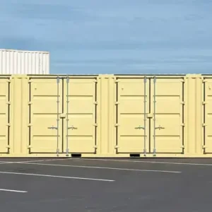 Contenedor marítimo nuevo High Cube de 40 pies con 4 puertas y apertura lateral