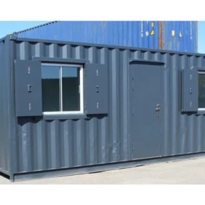 Contenedor de oficina de 20 Pies con 2 ventanas