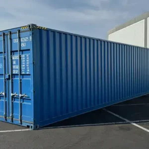 Contenedor marĂtimo High Cube de 40 pies con 3 viajes