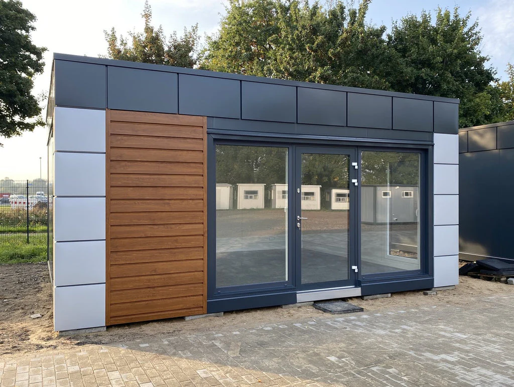 Contenedor de oficina tipo "London" 6,00 x 5,00 m - Imagen 3