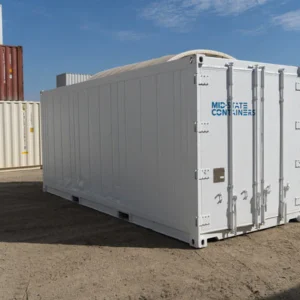 Contenedor frigorífico estándar de 20 pies, caja de segunda mano - Motor nuevo (enfriador monofásico de 2,5 CV)