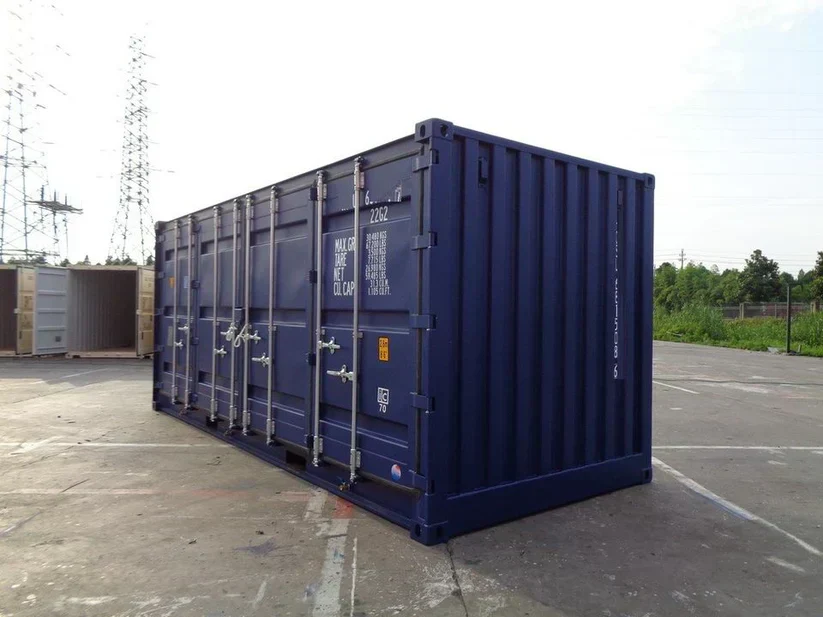 Contenedor Open Side ISO de 20 pies – 8'6" High Cube