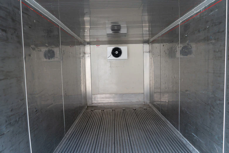 Contenedor frigorífico estándar de 20 pies, caja de segunda mano - Motor nuevo (enfriador monofásico de 2,5 CV) - Imagen 4