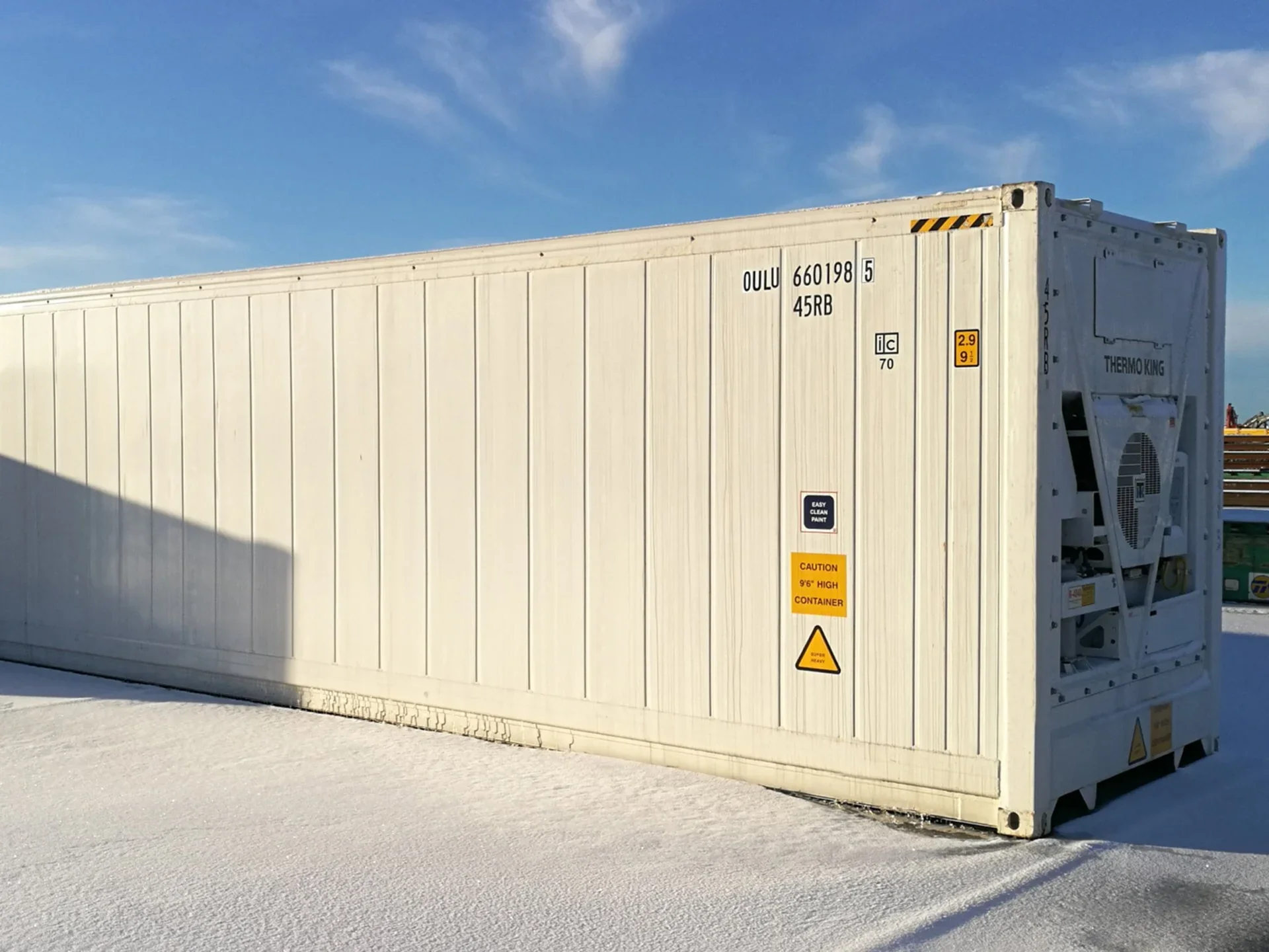 Contenedor refrigerado de 40′ HC