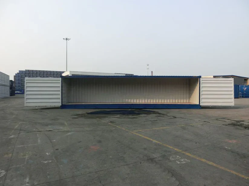 Contenedor maritĂmo de 40 pies HC con puertas laterales - Imagen 2