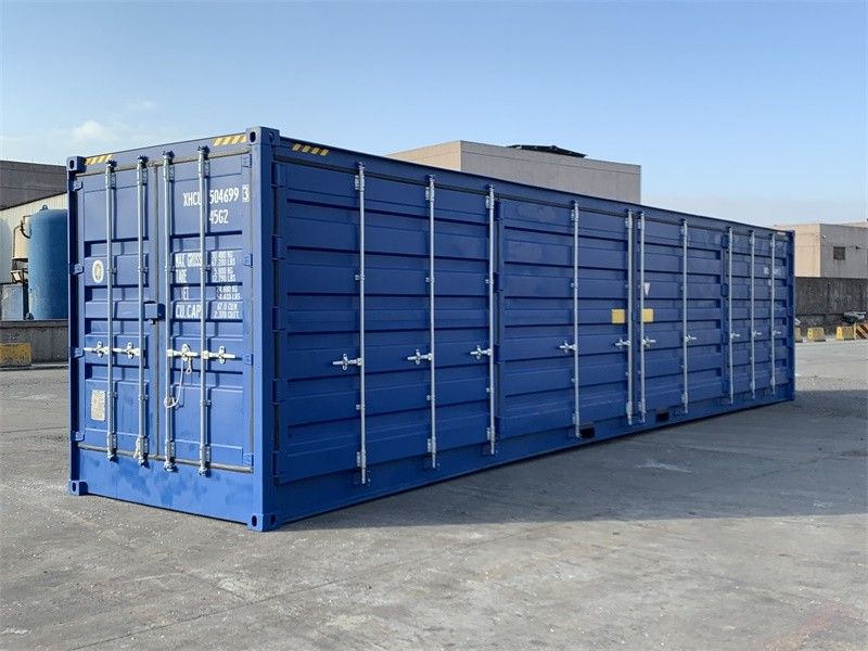 Contenedor maritĂmo de 40 pies HC con puertas laterales - Imagen 3