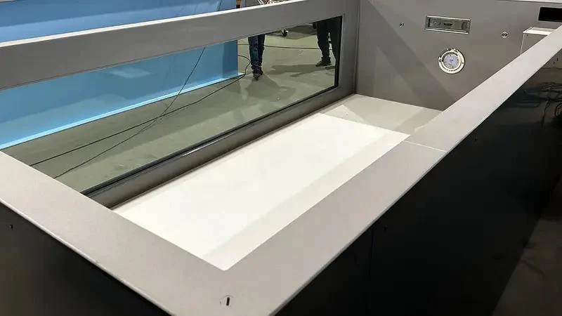 Piscina de polipropileno de 6,5 mx 2,5 m con ventana de 4 m - Imagen 3